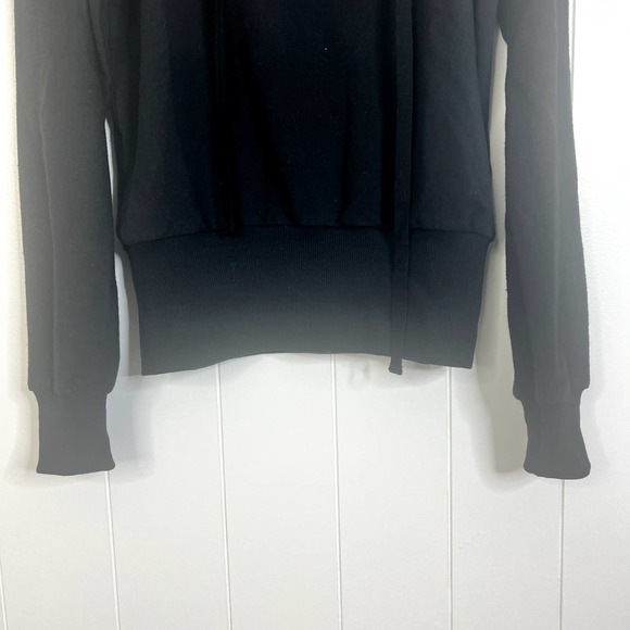 L’AGENCE‎ Josilyn Lace Up V Neck Sweatshirt SZ XS - Picture 7 of 10